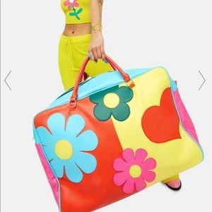 Delia’s FREE LUV NATION COLORBLOCK GIANT WEEKENDER